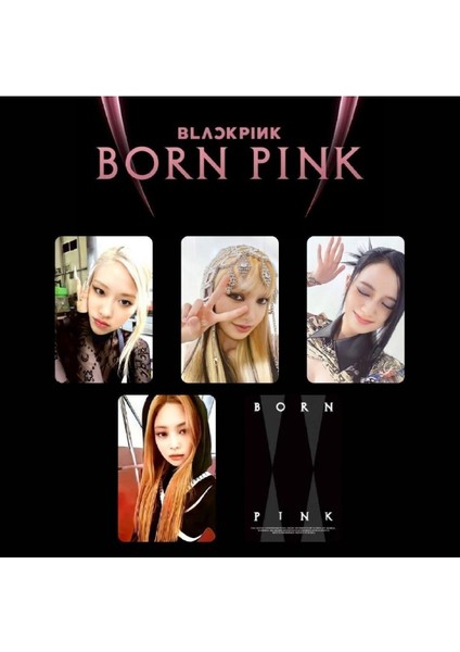 Blackpınk "born Pink" Albüm Kart Seti - Digipack 2