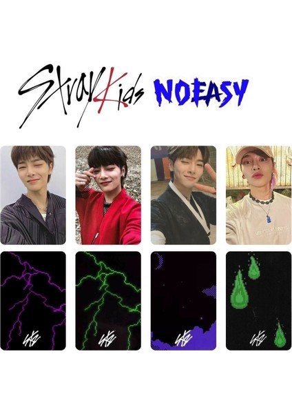 Stray Kıds In '' Noeasy '' Albüm Photocard Set
