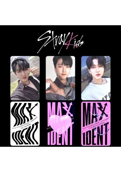 Stray Kıds Changbin '' Maxident '' Albüm Kart Seti