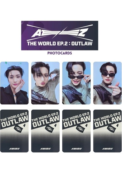 Ateez Seonghwa '' The World Ep 2 : Outlaw '' Pc Set