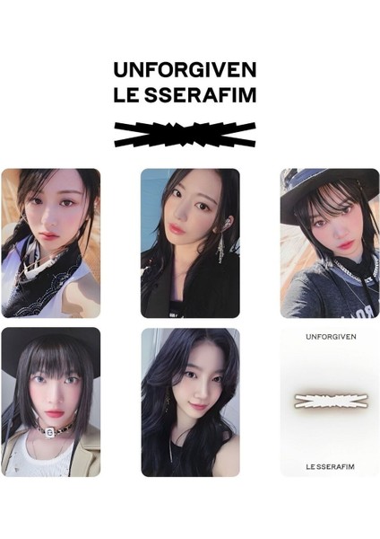 Le Sserafım " Unforgiven " Pob 8 Pc Set