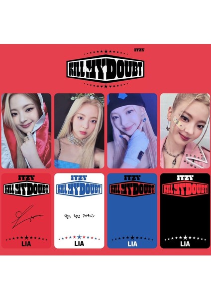 Itzy Lia " Kill My Doubt '' Pc Set.
