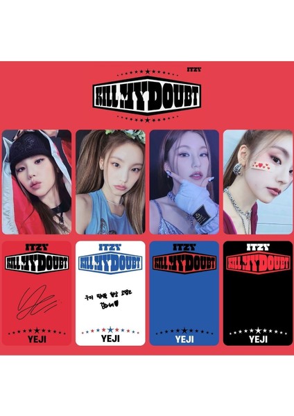 Itzy Yeji " Kill My Doubt '' Pc Set.