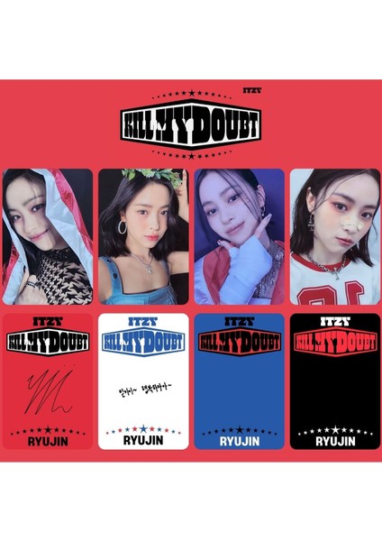 Itzy Ryujin " Kill My Doubt '' Pc Set.
