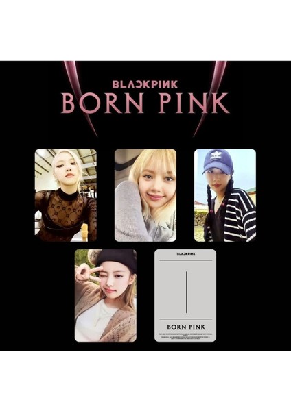Blackpınk "born Pink" Albüm Kart Seti - Gray 2