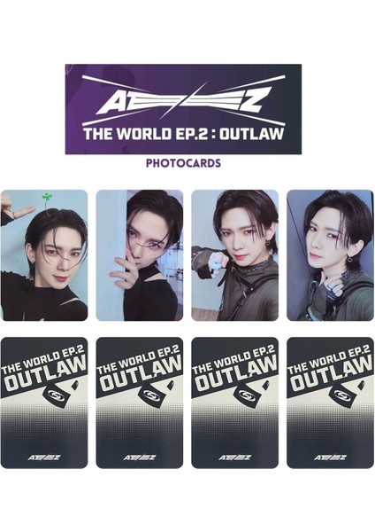 Ateez Yeosang '' The World Ep 2 : Outlaw '' Pc Set