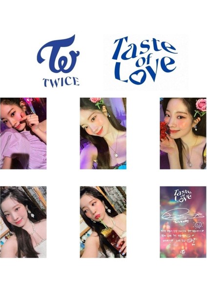 Twıce Dahyun '' Taste Of Love '' Imzalı Albüm Kart Seti fiyatları