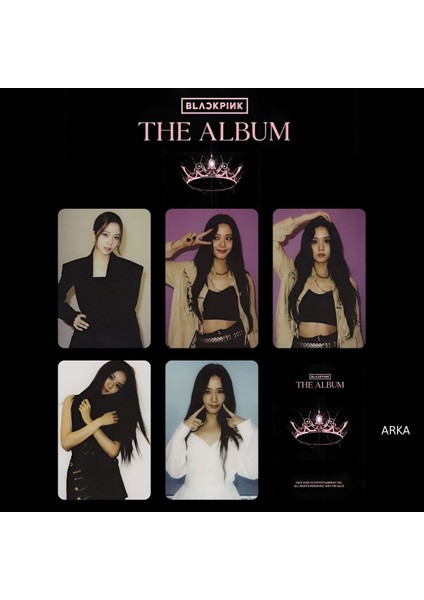 Blackpınk Jisoo '' The Album '' Albüm Kart Seti