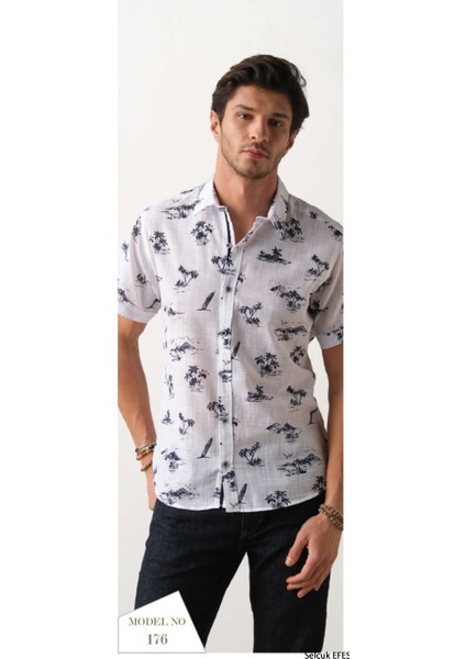 Palmiye Desenli Gömlek fiyatları