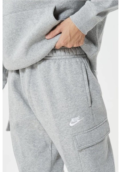 Club Fleece Erkek Gri Kargo Eşofman Altı fırsatları
