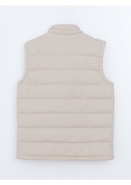 Yeni Sezon Slim Fit Dik Yaka Erkek Sisme Yelek - S57585Z8 modelleri