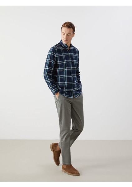 Yeni Sezon Standart Kalip Erkek Chino Pantolon - S50564Z8