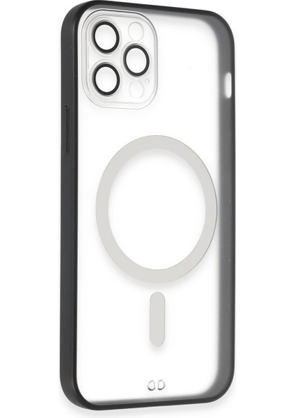 Apple iPhone 12 Pro Kılıf Grand Magneticsafe Kapak - Siyah Ynsmr indirimleri