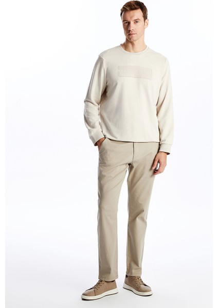 Yeni Sezon Standart Kalip Erkek Chino Pantolon - S50564Z8