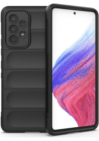 Samsung Galaxy A53 5g Kılıf Optimum Silikon - Siyah Ynsmr
