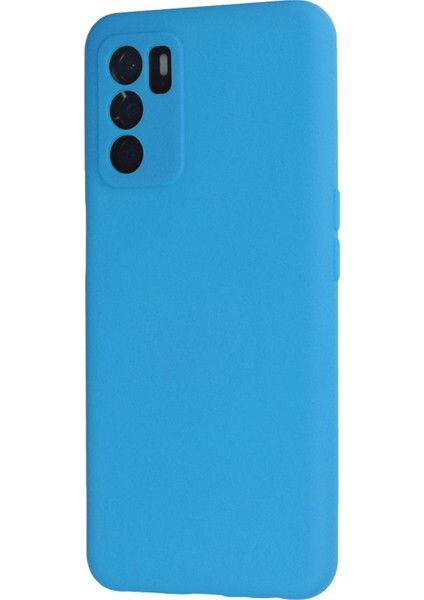 A55 Kılıf Nano Içi Kadife Silikon - Mavi Ynsmr modelleri