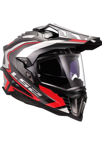 Explorer C Karbon Frontıer 2 Kırmızı Kask