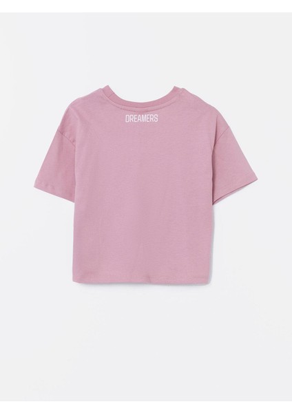 Lcw Kids Bisiklet Yaka Kız Çocuk Crop Tişört (S5) fiyatları