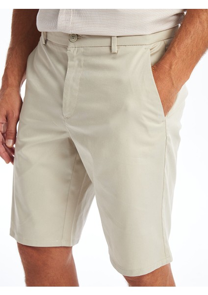 Yeni Sezon Standart Kalip Gabardin Erkek Sort - S4BR56Z8