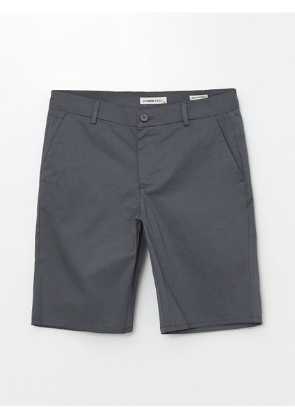Yeni Sezon Standart Kalip Gabardin Erkek Sort - S4BR56Z8