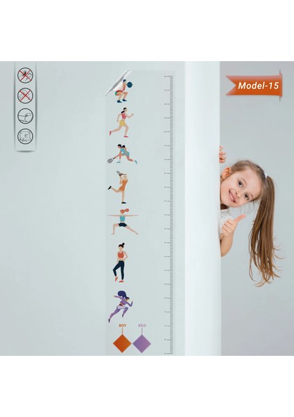 Statik Kağıt Boy Ölçer (Model-15) 30 cm x 100 cm Ynsmr