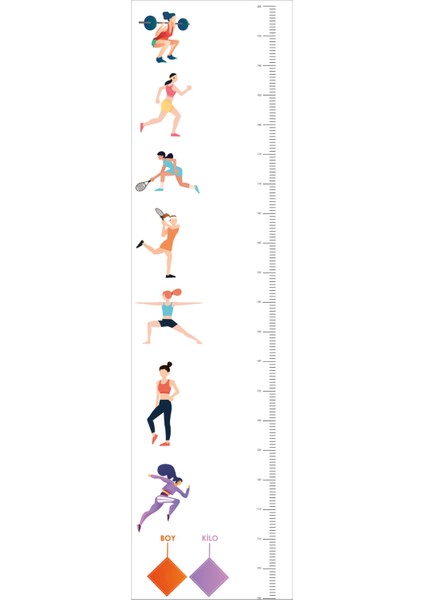 Statik Kağıt Boy Ölçer (Model-15) 30 cm x 100 cm Ynsmr