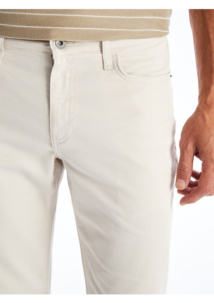Yeni Sezon Slim Fit Gabardin Erkek Bermuda Sort - S48371Z8