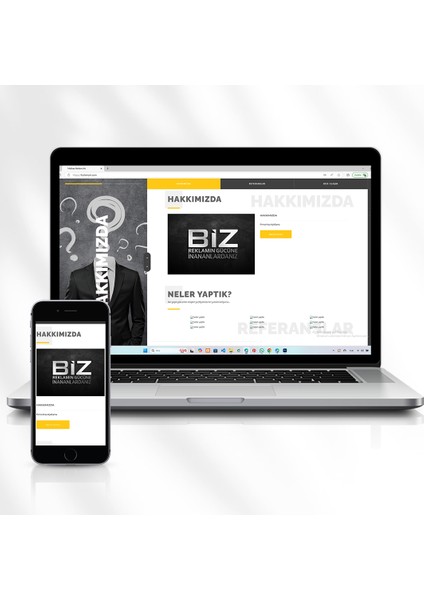 Matbaa, Reklam ve Grafik Tasarım Ofisleri Için Hazır Tanıtım Web Sitesi Kod: 4.sitenizin.com