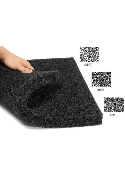 Filtre Süngeri Kalın Gözenekli Siyah 10 Ppı 50X50X fiyatları