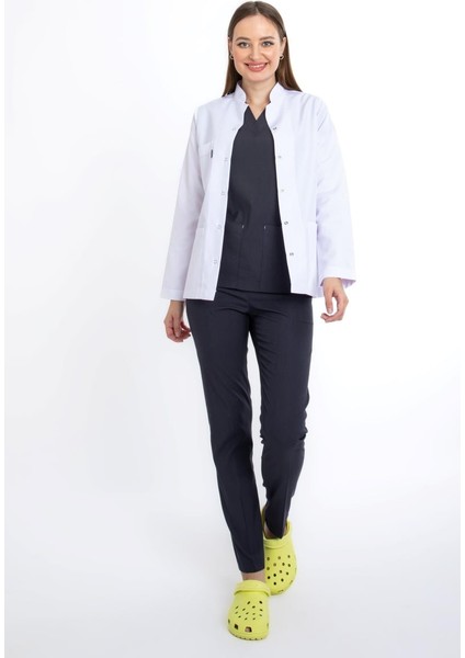 Beyaz Ceket Boy Uzun Kol Hakim Yaka Doktor Önlüğü fiyatları