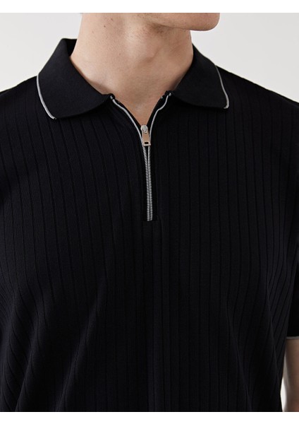 Yeni Sezon Polo Yaka Kisa Kollu Penye Erkek Tisort - S53481Z8 modelleri