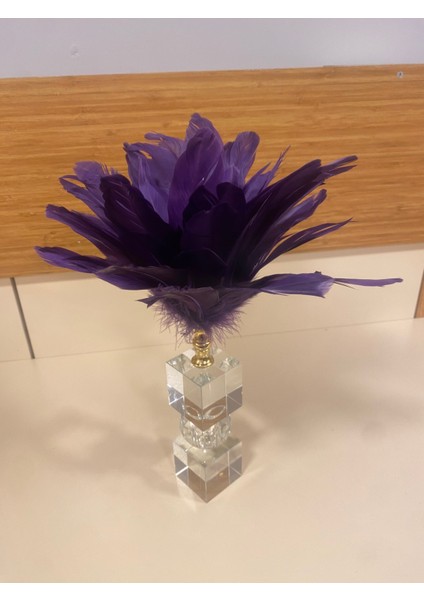 Dekoratif Kristal Mor Tüy Obje fırsatları