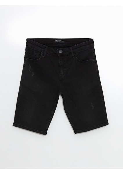 Yeni Sezon Super Skinny Fit Erkek Jean Sort - S5JO26Z8