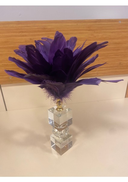 Dekoratif Kristal Mor Tüy Obje indirimleri