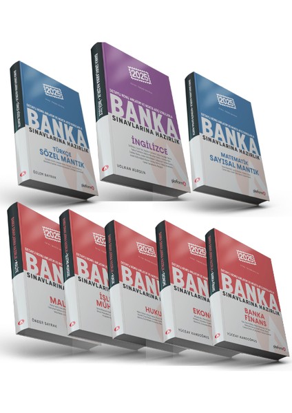 Banka Sınavlarına Hazırlık - Uzman & Müfettiş Yardımcılığı Seti