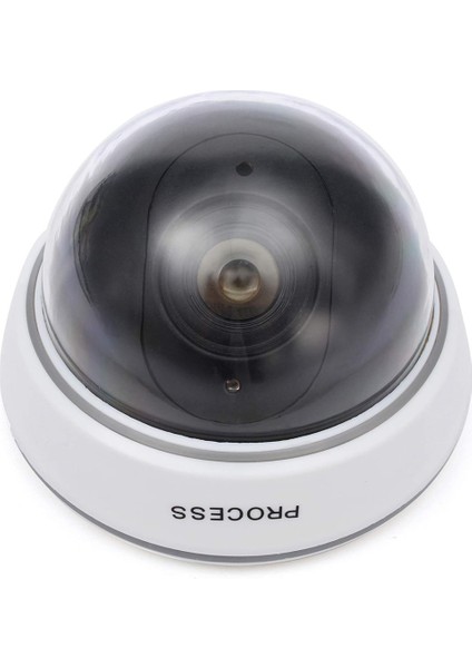 AYDOGANTICARET44 Kırmızı Ledli Maket Dome Kamera