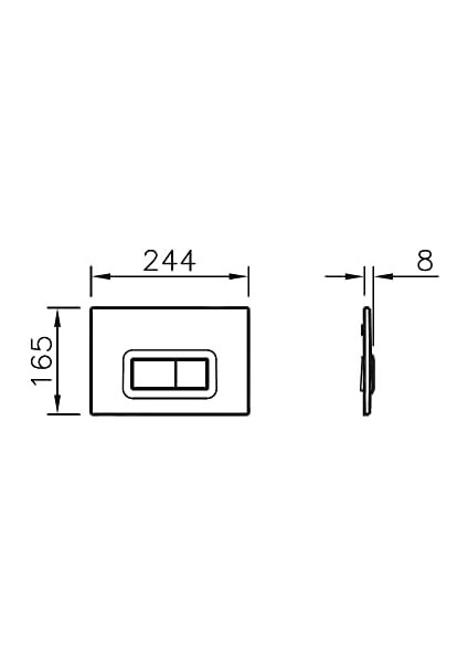 Loop R 740-0685 Kumanda Paneli, Mat Krom