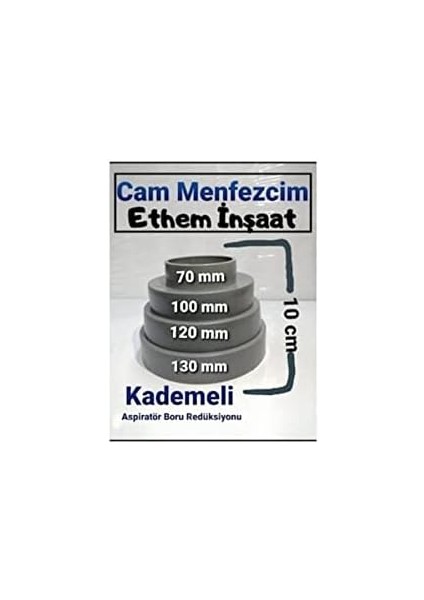 Borusu Dönüştürücü 4 Kademeli Redüksiyonu