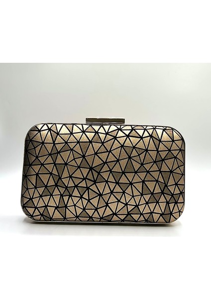 Pan Kutu Kasa Askılı Kadın Abiye Çanta, Portföy ,clutch Çanta