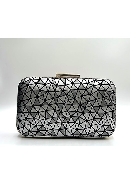 Pan Kutu Kasa Askılı Kadın Abiye Çanta, Portföy ,clutch Çanta