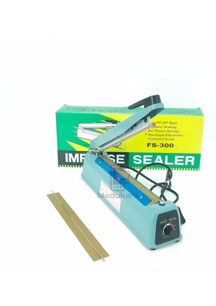 Poşet Ağzı Torba Kapatma Yapıştırma Makinası Demir 30 cm (4887)
