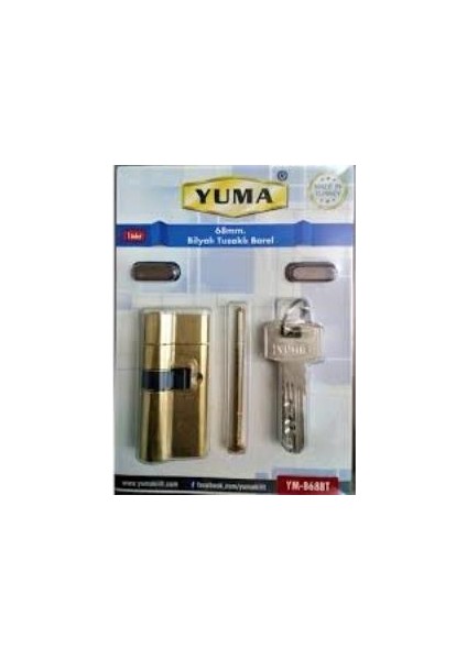 AYDOGANTICARET44 Tuzaklı Bilyalı Sarı Barel 68MM