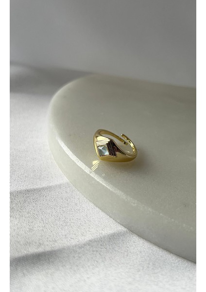 Gold Vintage Ayarlanabilir Paslanmaz Çelik Yüzük fiyatları