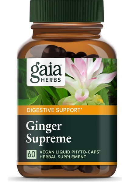 Ginger Supreme Vegan Liquid Phyto 60 Capsules