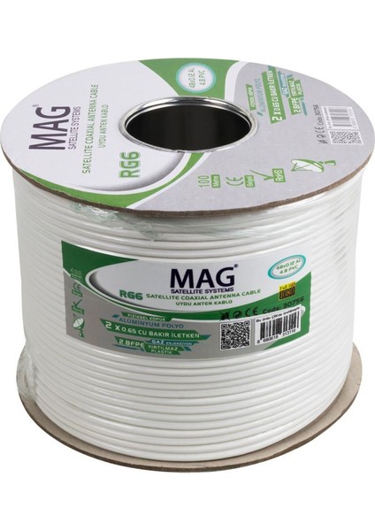 AYDOGANTICARET44 Mini Dual Bitişik 48 Tel Anten Kablosu (100 Metre) modelleri