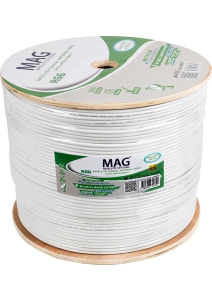 AYDOGANTICARET44 Mini Dual Bitişik 48 Tel Anten Kablosu (300 Metre) fiyatları
