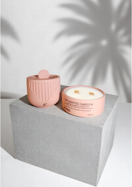 Dekoratif Beton Mum - Oasis Kokulu Organik Soya Mumu 230 Gr. modelleri