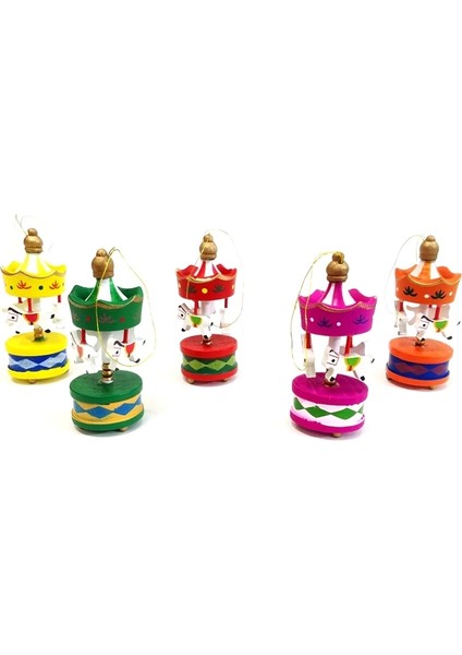 Mini Ahşap 6'lı Atli Karinca - MCT7307-8893