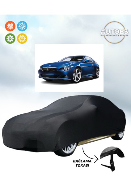 Bmw 635D Araba Brandası, Oto Branda Alt Bağlantı Tokalı Siyah