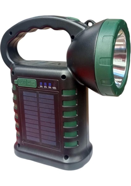 Wıson WS-4343 Çok Fonksiyonlu Solar Şarjlı Powerbanklı Kamp Lambası - MCT6402-5623